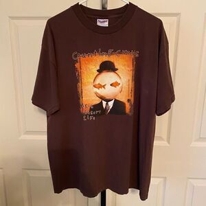 Optima Men's Vintage Counting Crows This Desert Life T-shirt Brown XL